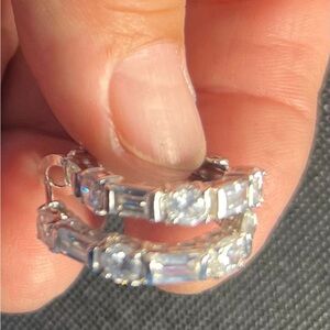 Elegant Silver Hoop Earrings